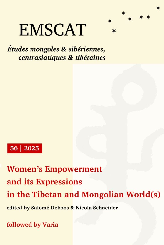Women’s Empowerment and its Expressions in the Tibetan and Mongolian World(s) - Institut du Genre