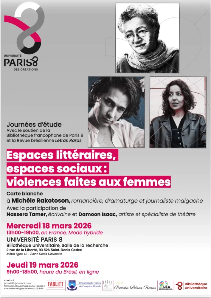 Espaces littéraires, espaces sociaux&nbsp;: violences faites aux femmes. Carte blanche à Michèle Rakotoson - Institut du Genre