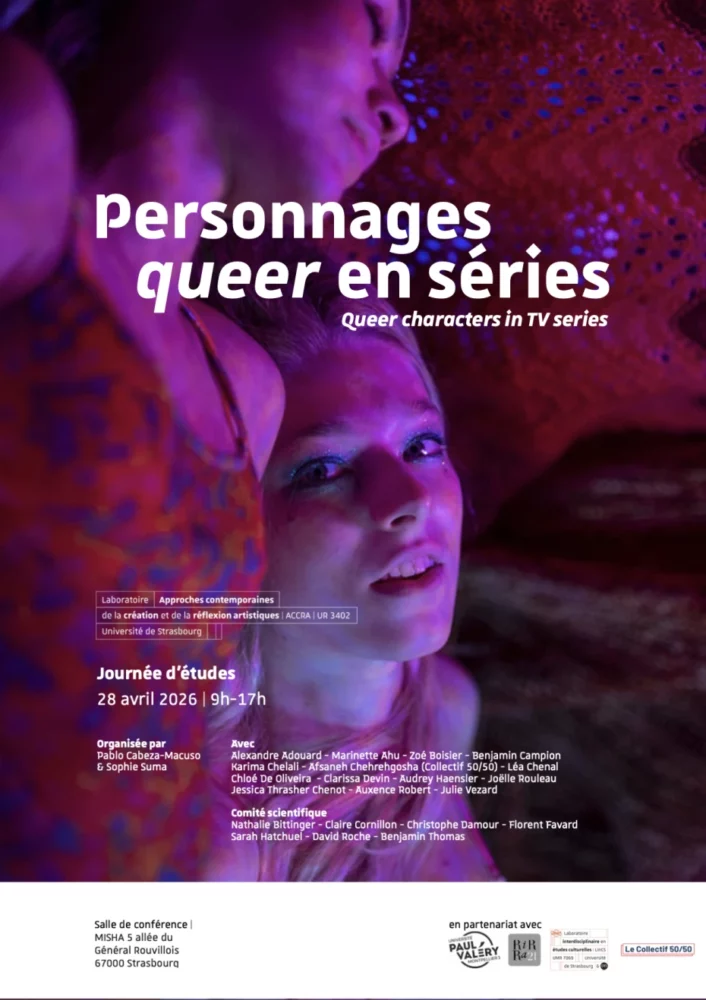 Personnages queer en séries - Institut du Genre