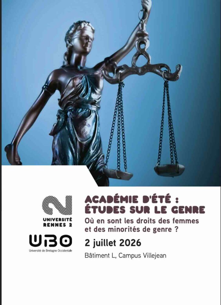 Académie d&rsquo;été&nbsp;: Études sur le genre Où en sont les droits des femmes et des minorités de genre&nbsp;? - Institut du Genre
