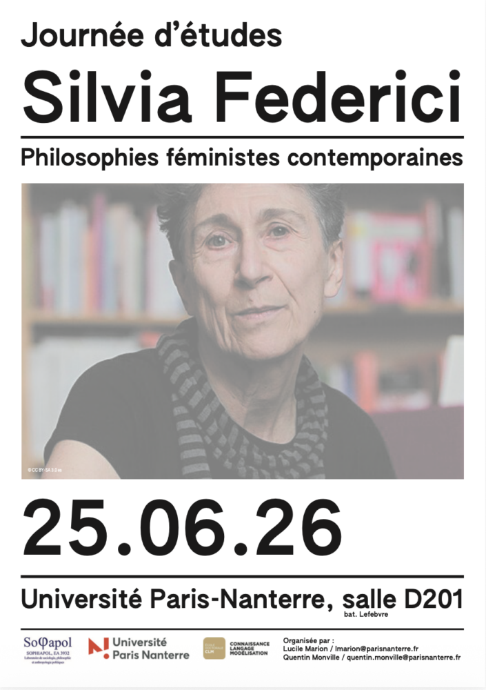 Silvia Federici. Philosophies féministes contemporaines - Institut du Genre