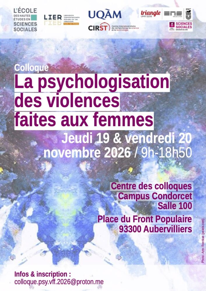 La psychologisation des violences faites aux femmes - Institut du Genre
